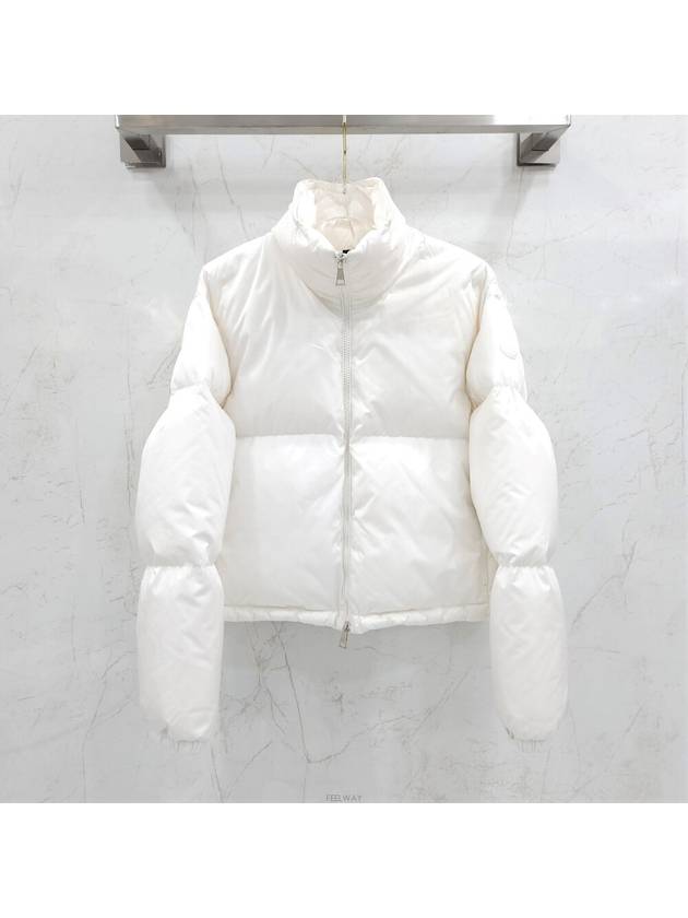 Lux You 00 Moncler white FLAINE logo down padding - MONCLER - BALAAN 4