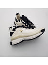 Mixed Fibers Velvet Calfskin Low Top Sneakers Ivory - CHANEL - BALAAN 2