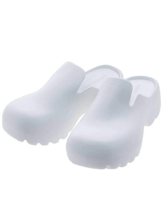 Flash Rubber Sandals White - BOTTEGA VENETA - BALAAN.