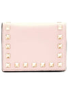 Rockstud French Flap Card Bicycle Wallet NW1P0P39BOL - VALENTINO - BALAAN 1