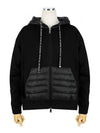 hooded jacket black - MONCLER - BALAAN 3