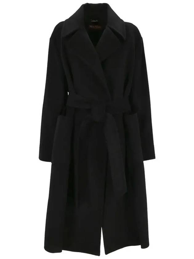 Women's Bernard Single Coat Black - MAX MARA - BALAAN 2