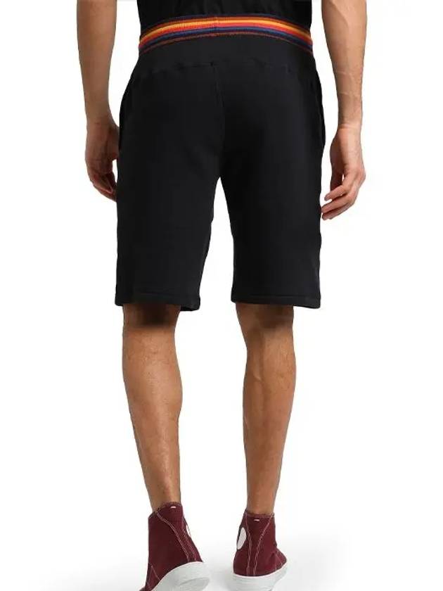 Striped Washing Banding Shorts Black - PAUL SMITH - BALAAN.