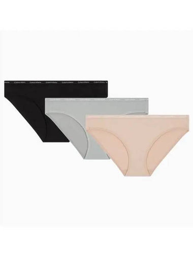 UNDERWEAR Women s Lux 3PK Bikini QP3305OE5C - CALVIN KLEIN - BALAAN 1