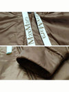 Greendi Technical Canvas Hooded Zip Up Padding Brown - MAX MARA - BALAAN 4