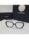 Heart Logo Glasses Blue Light Black Iron Fit A71594 - CHANEL - BALAAN 5