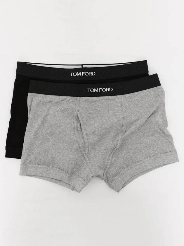 Men's Cotton Boxer Briefs 2 Pack - TOM FORD - BALAAN 4