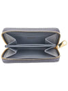 Lola Zip Quilted Leather Half Wallet Cloud Grey - BURBERRY - BALAAN 11