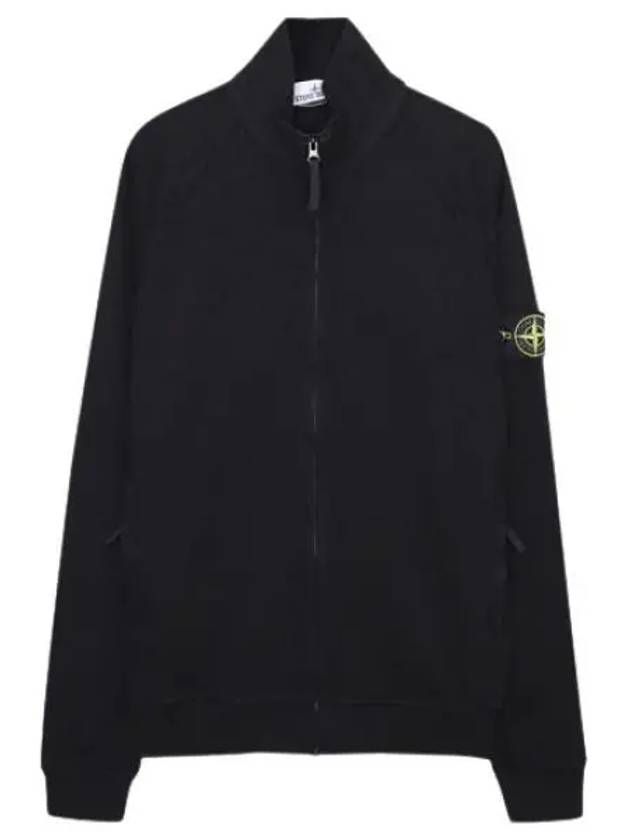 Old effect garment dyeing badge full zip up - STONE ISLAND - BALAAN 1