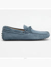 Gommino Nubuck Driving Shoes Blue - TOD'S - BALAAN 4