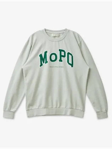 MUSEUM OF PEACE QUIET University Sweatshirt Heather Gray MOPQSS2208HEATHERGRAY - MUSEUM OF PEACE & QUIET - BALAAN 1