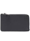 Anagram Zipper Card Wallet Dark Grey - LOEWE - BALAAN 3