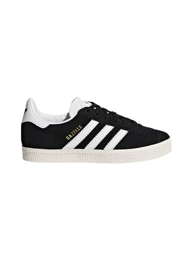 Gazelle Low Top Sneakers Black White - ADIDAS - BALAAN 1