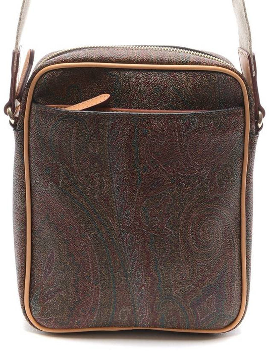 Paisley Cross Bag Brown - ETRO - BALAAN 2