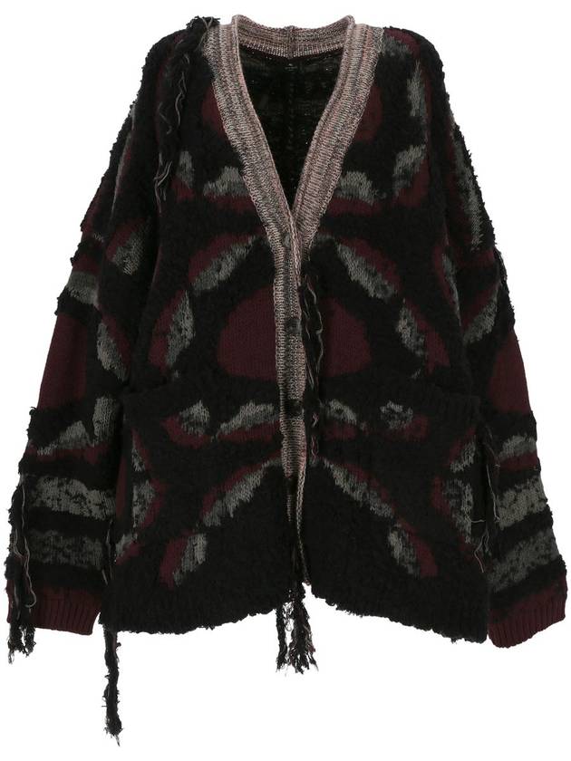 Etro Black Wool Cardigan - ETRO - BALAAN 7