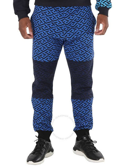 La Greca Pattern Track Pants Blue - VERSACE - BALAAN 2