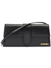 Le Bambino Long Flap Shoulder Bag Black - JACQUEMUS - BALAAN 3