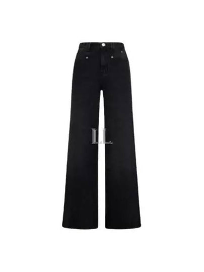 Lemony Wide Jeans Black - ISABEL MARANT - BALAAN 2