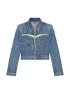 De-Simmy-Hs-S Denim Jacket Blue - DIESEL - BALAAN 2