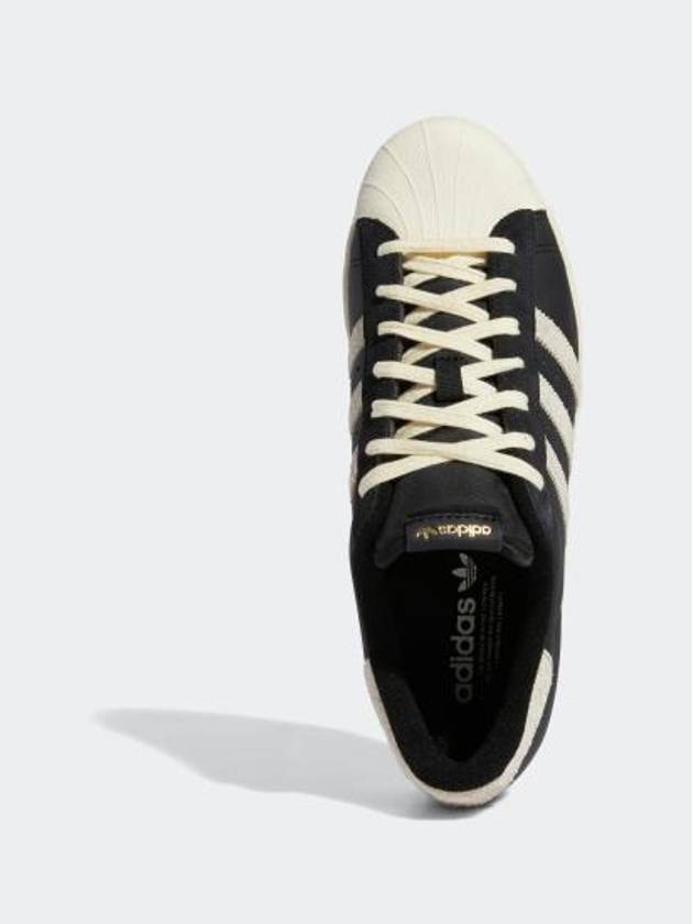 Superstar 82 Low Top Sneakers Black White - ADIDAS - BALAAN 3