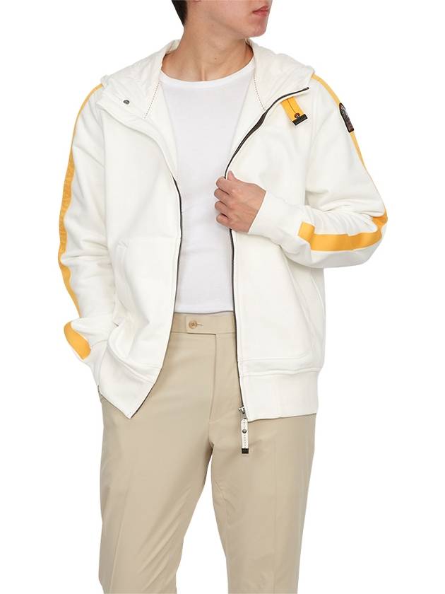 Aldrin Zip-Up Hoodie White - PARAJUMPERS - BALAAN 8