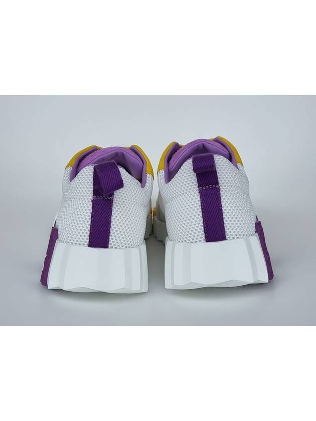 Bouncing Mesh Low Top Sneakers White Purple - HERMES - BALAAN 6