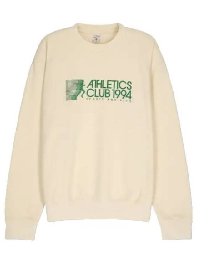 Athletic Sweatshirt Off White T Shirt - SPORTY & RICH - BALAAN 1