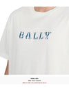 Men s Short Sleeve T Shirt M5BAC09F 101 - BALLY - BALAAN 6