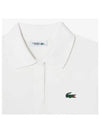 Women s Color Tipping Point Long Sleeve Polo OFFWHITE Off White - LACOSTE - BALAAN 1