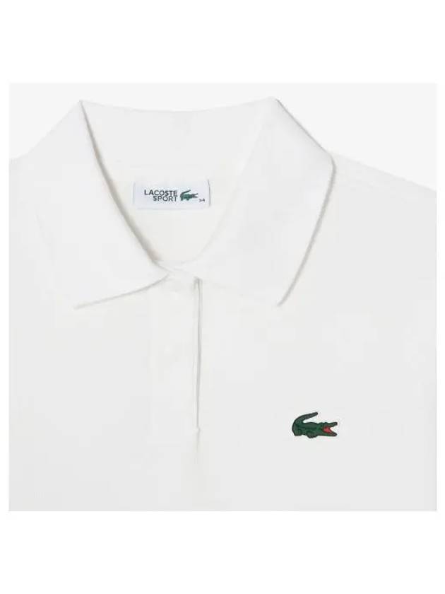 Women s Color Tipping Point Long Sleeve Polo OFFWHITE Off White - LACOSTE - BALAAN 1