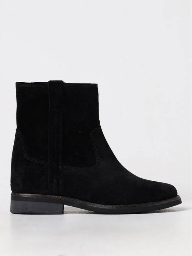 Susee Round Toe Middle Boots Black - ISABEL MARANT - BALAAN 2