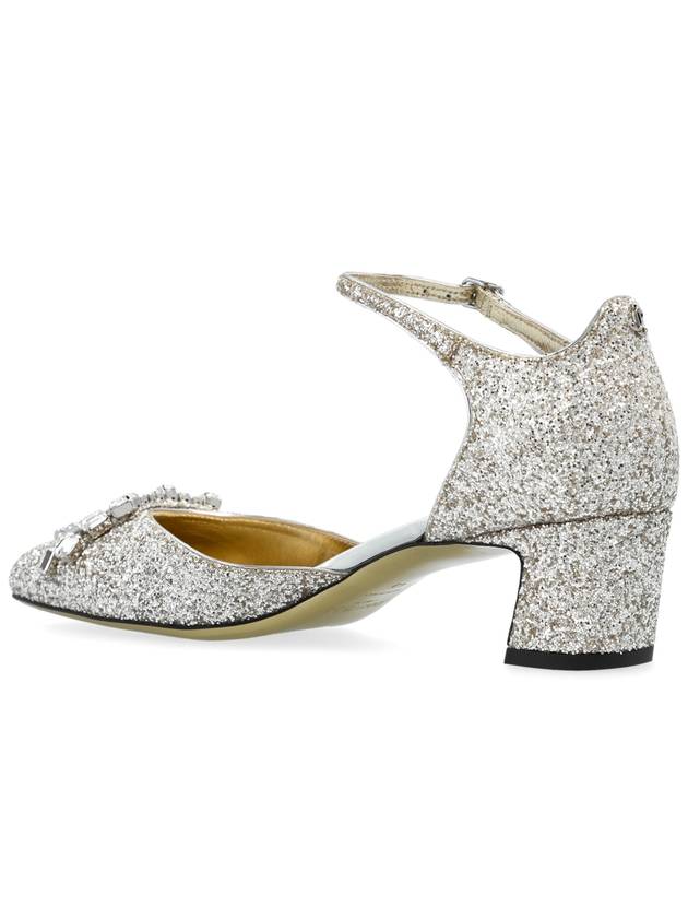 Jimmy Choo Heeled Shoes Verity, Women's, Silver - JIMMY CHOO - BALAAN 5