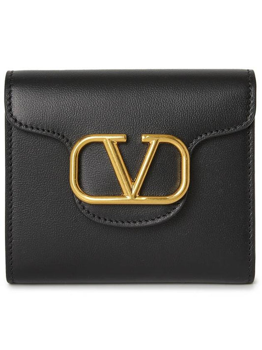 V Logo Women s Bicycle Wallet P0Z19ZXL 0NO - VALENTINO - BALAAN 1