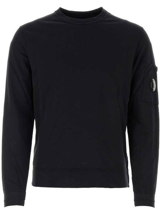 Lens Wappen Sweatshirt Black - CP COMPANY - BALAAN 1