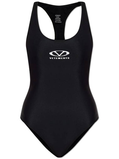 VETEMENTS One-piece Swimsuit, Women's, Black - VETEMENTS - BALAAN 1