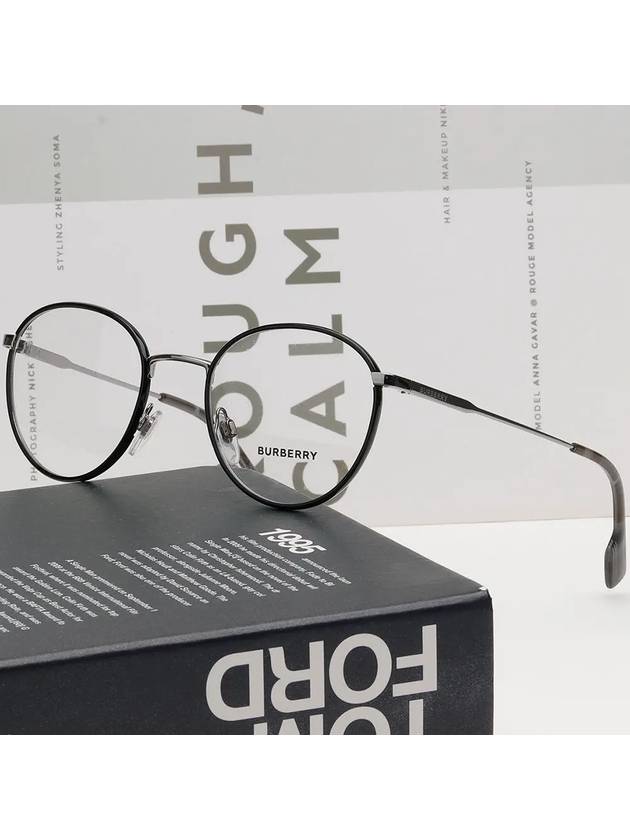 Men s Glasses Burberry Hugo Demo Round Eyeglasses BE1373 1003 51 - BURBERRY - BALAAN 3