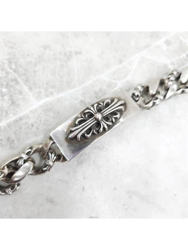 Lux You Double ID Dagger Floral Fancy Bracelet - CHROME HEARTS - BALAAN 7