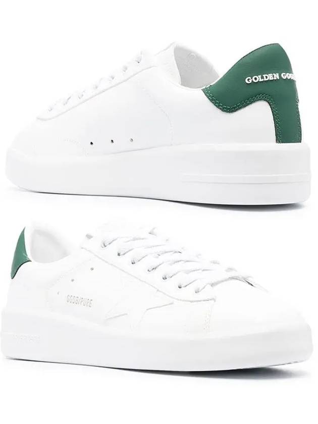 Leather Back Contrast Patch Low Top Sneakers White - GOLDEN GOOSE - BALAAN 3