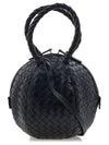 Mava Top Leather Tote Bag Black - BOTTEGA VENETA - BALAAN 4