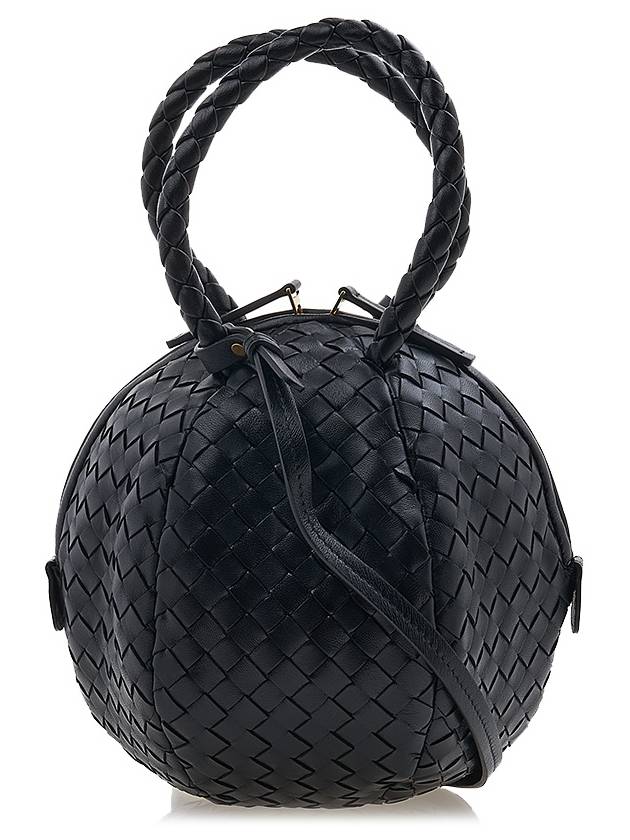 Mava Top Leather Tote Bag Black - BOTTEGA VENETA - BALAAN 4