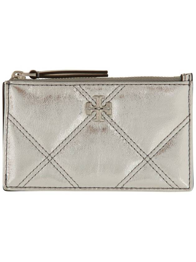 Tory Burch Card Holder "Kira" With Zipper - TORY BURCH - BALAAN 1