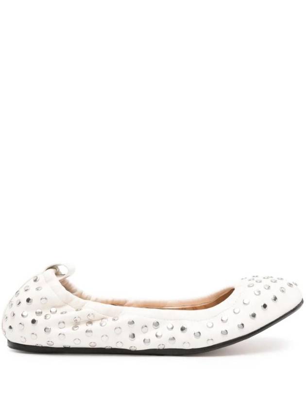 stud embellished leather ballerina shoes BN0005FAB1A31S - ISABEL MARANT - BALAAN 1