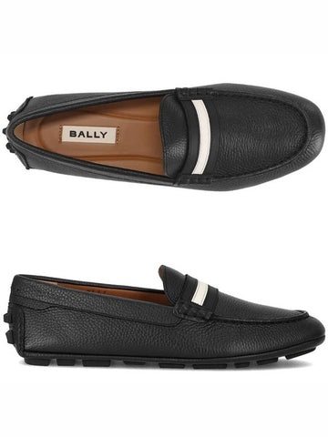 Karlos Driving Shoes Black - BALLY - BALAAN 1