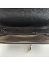 GG Interlocking Chain Small Top Handle Shoulder Bag Black - GUCCI - BALAAN 7