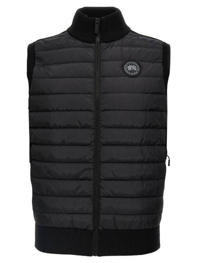 Hybridge Knit Vest Black - CANADA GOOSE - BALAAN 2