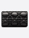 Caro Macrocannage Mini Cross Bag Black - DIOR - BALAAN 4