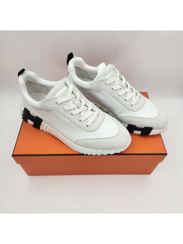 Bouncing Low Top Sneakers White - HERMES - BALAAN 6