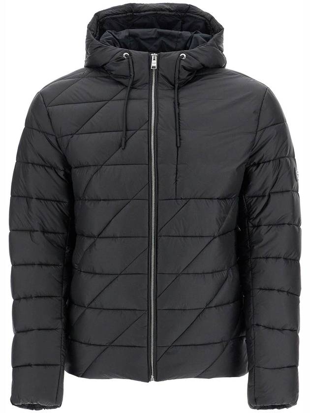 lightweight down jacket with hood - HUGO BOSS - BALAAN 1