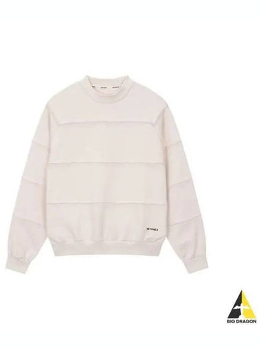 Line Sweatshirt Beige MRTWXJER036 JER010 - SUNNEI - BALAAN 1