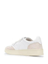 Medalist Suede Low Top Sneakers White - AUTRY - BALAAN 4